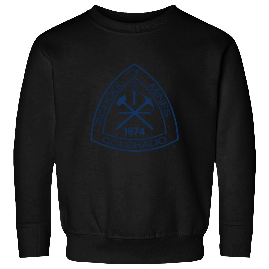 Colorado School Of Mine Orediggers Icon Logo Sweatshirts