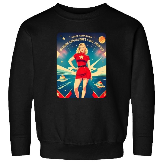 Funny Retro Cold War Soviet Communism USSR Humor Sweatshirts