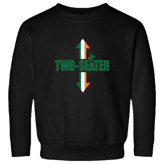 Irish Flag Two Seater Party-Trashy Humor Sweatshirts