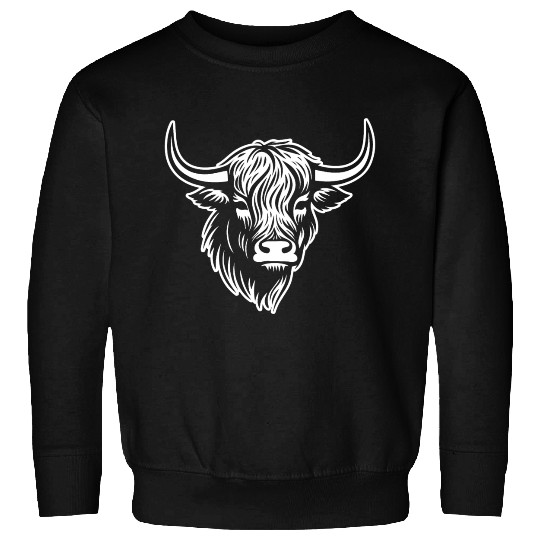 Scottish Highland Cow Sweatshirts