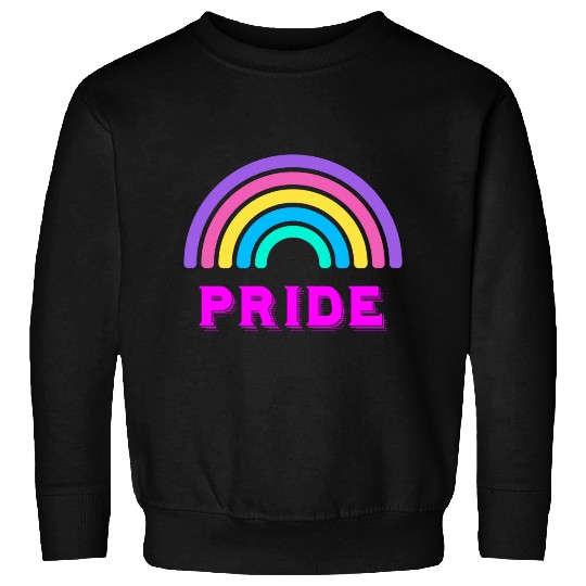 Prideful Rainbow Celebrating Pride Month Sweatshirts