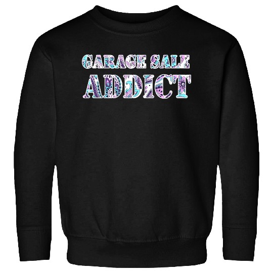 Garage Sale Addict paisley Sweatshirts