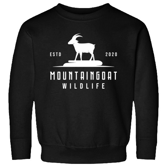 Mountain Goat Nature Wild Animals Mountain Animals Sweatshirts