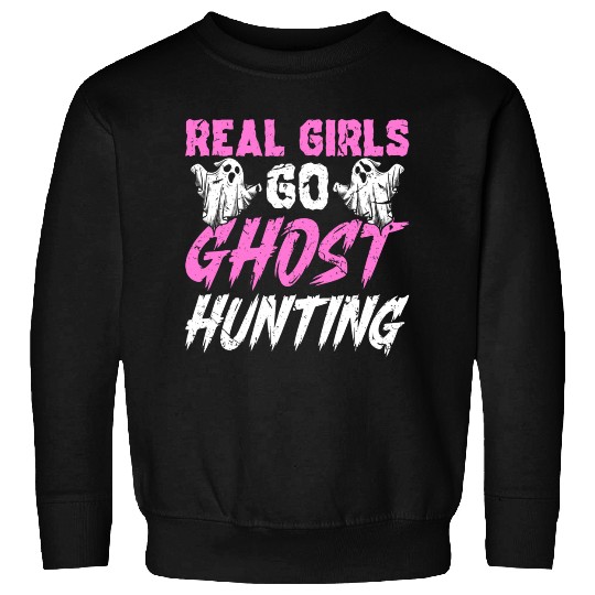 Paranormal Investigator Girls Ghost Hunting Sweatshirts