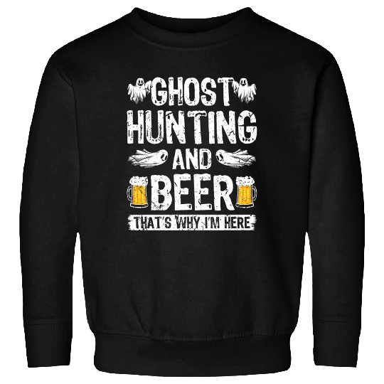 Ghost Hunting Paranormal Researcher Ghost Sweatshirts
