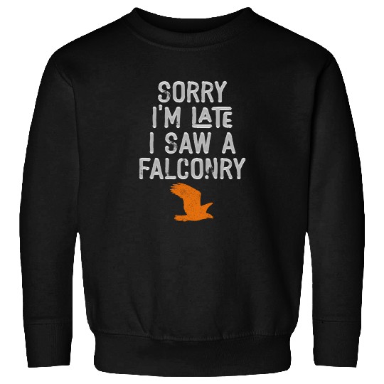 Falconry Bird Falcon Hunting Falconer Sweatshirts