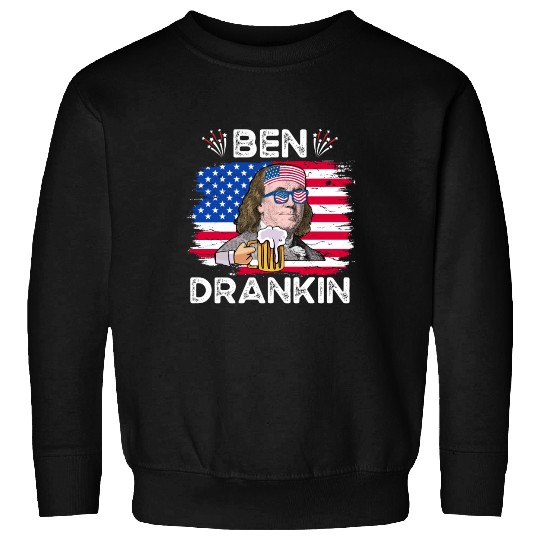 Ben Drankin US President Independence Day Sweatshirts