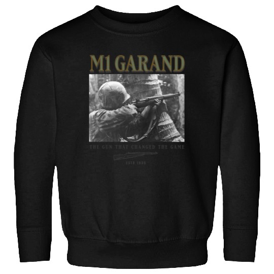 World War 2 Weapon M1 Garand Rifle Sweatshirts