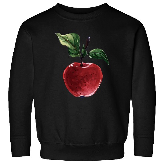 Red Fresh Apple Sweatshirts