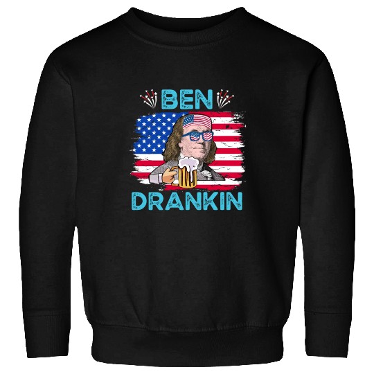 Ben Drankin US President Independence Day Sweatshirts