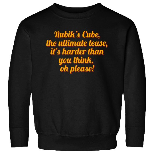 Rubiks Cube Conundrum Sweatshirts