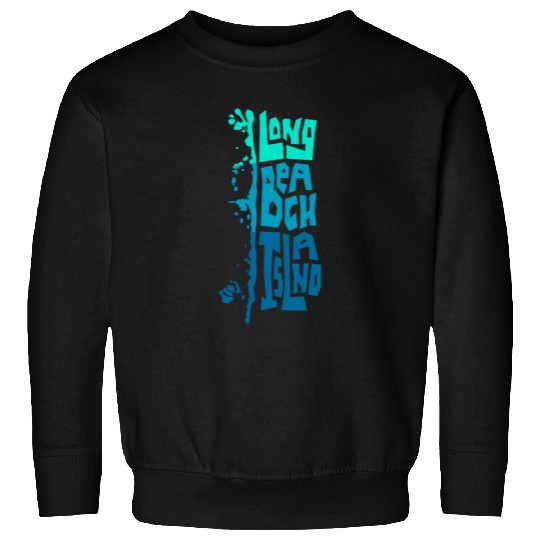 Lbi Long Beach Island Type Sweatshirts