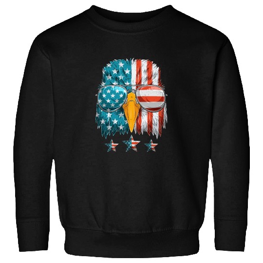 Patriots America Ealge Stars and Stripes US Pride Sweatshirts