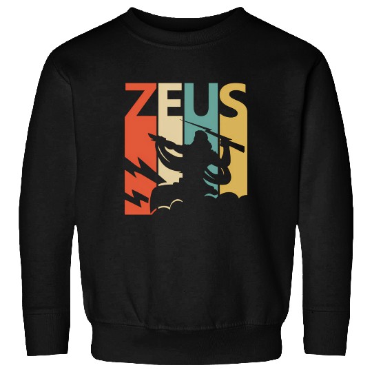 Zeus God Of Thunder - Greek Mythology Sweatshirts