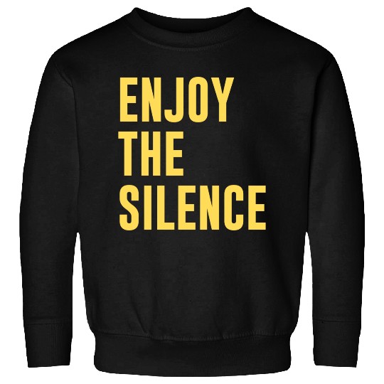 Enjoy The Silence big mustard girl nature Sweatshirts