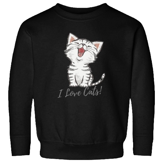 I LOVE CAT Sweatshirts