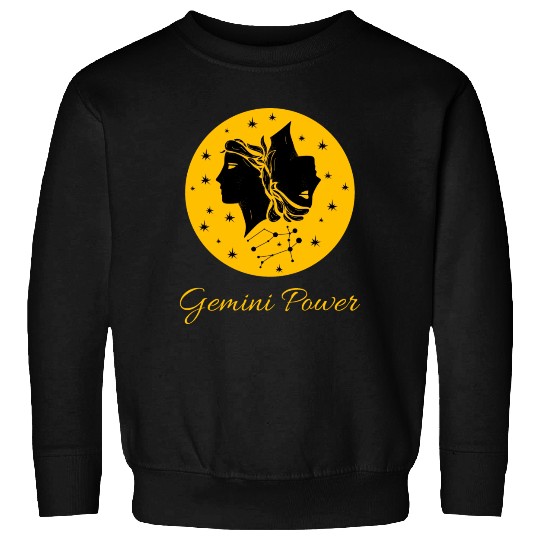 Gemini Power Zodiac Sign Sweatshirts