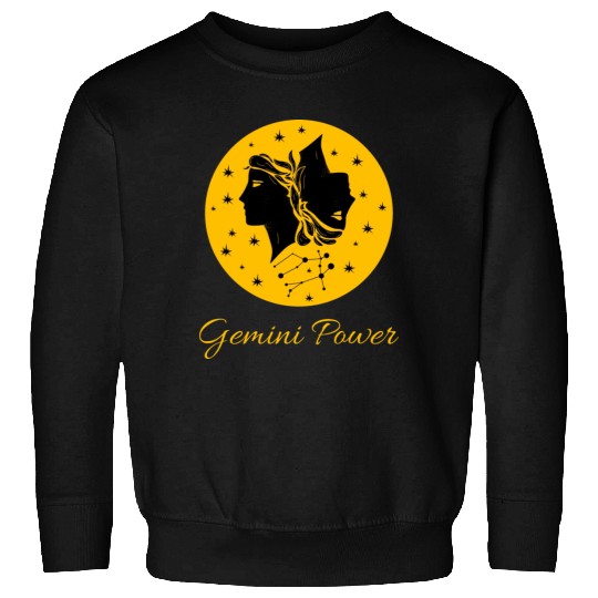 Gemini Power Zodiac Sign Sweatshirts