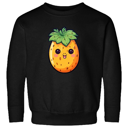 Papaya kawaii Sweatshirts