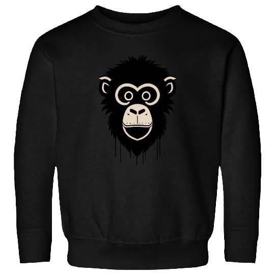 monkey face Sweatshirts