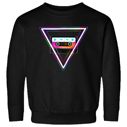 Totally Triangular 80s Cassette Tape Sweatshirts