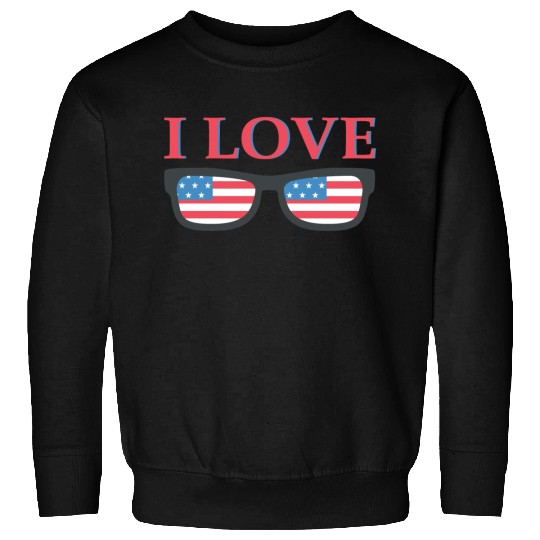 I Love America Sweatshirts