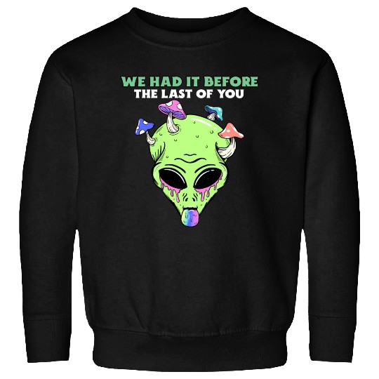 The Last Of Us All Mushroom Infected Green Alien Sweatshirts