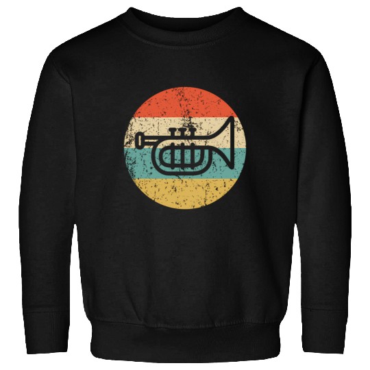 Trumpet Style Music Sweatshirts