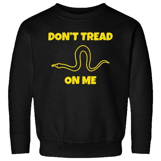 Dont Tread On Me Line Snake Sweatshirts