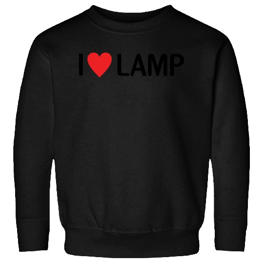 I Love Lamp Sweatshirts