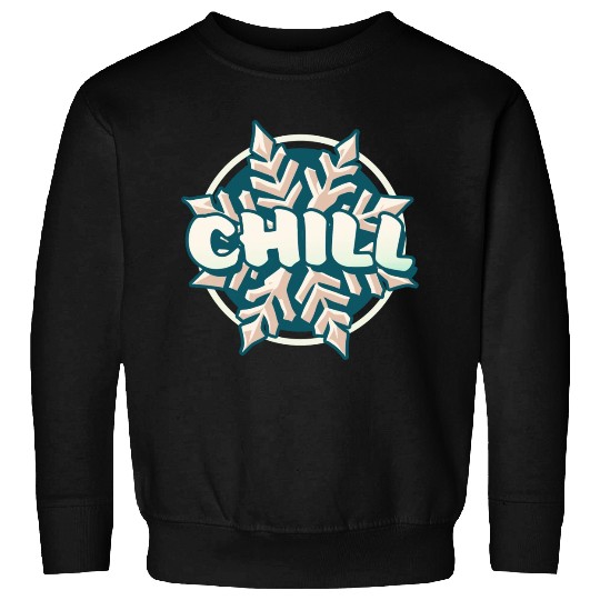Chill Winter Snowflake Sweatshirts