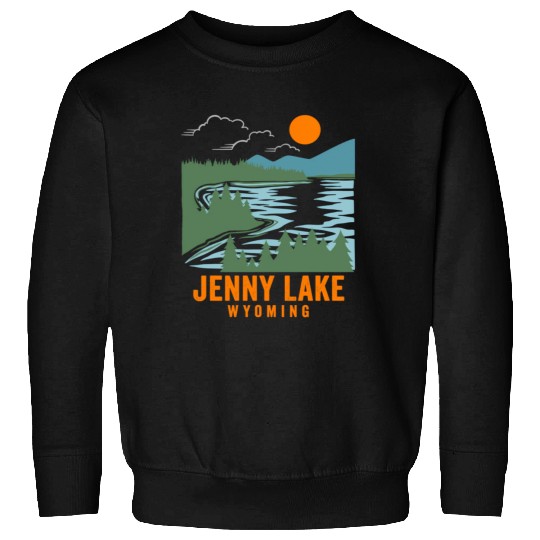 Jenny Lake Wyoming Sweatshirts