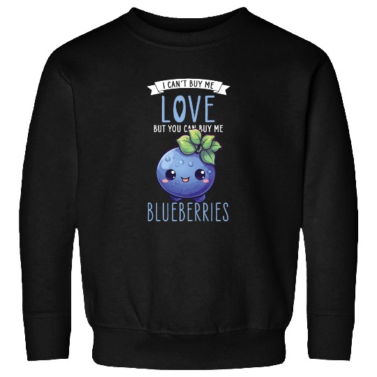 Blueberries Kawaii Sweatshirts