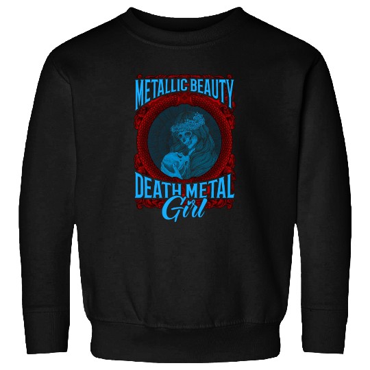 Goth Rock Satan Girl Woman Festivals Death Metal Sweatshirts