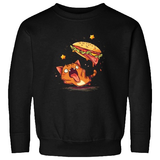Cat and Taco A Perfectly Delicious Pair Sweatshirts