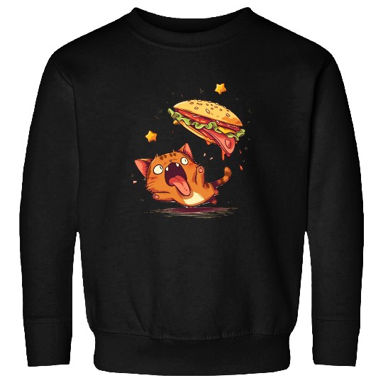 Cat and Taco A Perfectly Delicious Pair Sweatshirts