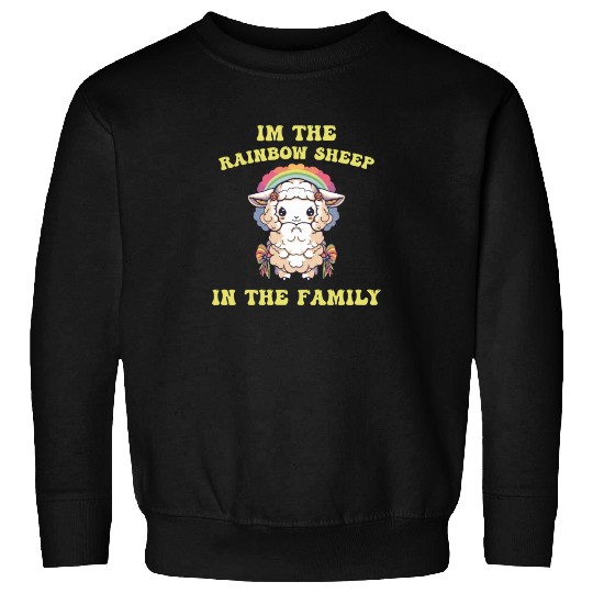 I'm The Rainbow Sheep LGBT Family Pride Community Sweatshirts