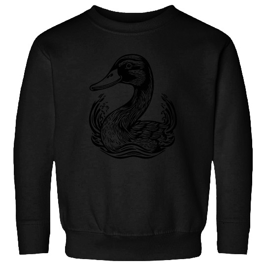 Duck Bird Nature Pond Sweatshirts