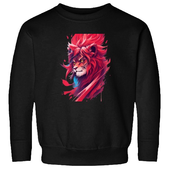 Ninja lion nice Sweatshirts Ai design