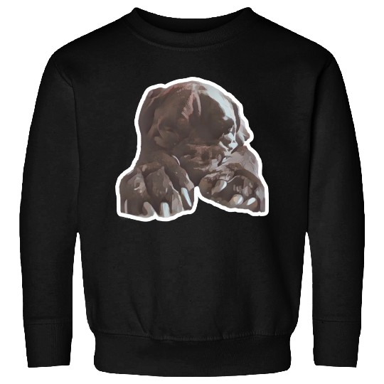 Cane corso in its natural sleeping environment Sweatshirts
