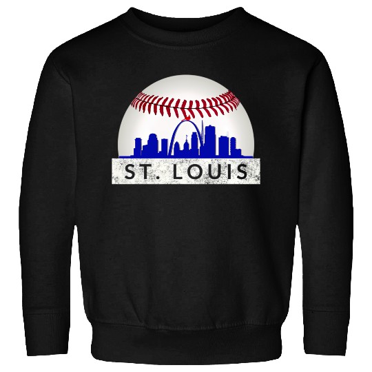 Saint Louis Red Cardinal Dress Hometown Skyline Gi Sweatshirts