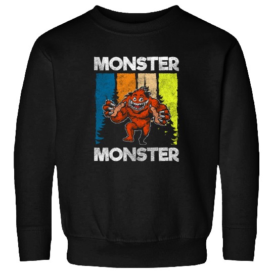 Monster Fright Character Monster Hunter Sweatshirts