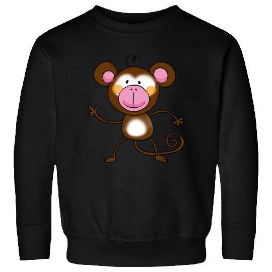 Cute Monkey Sweatshirts