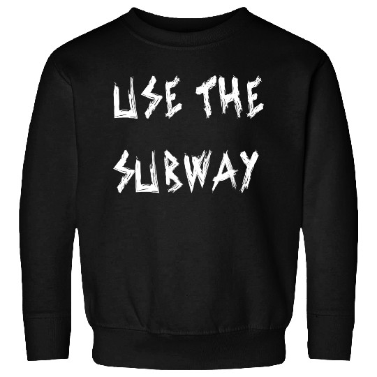 Use The Subway yellow Sweatshirts