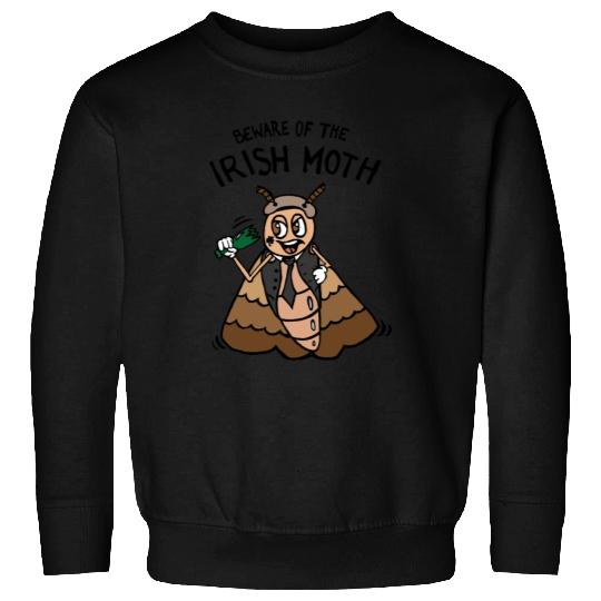 Beware Of The Irish Moth Mob Sweatshirts
