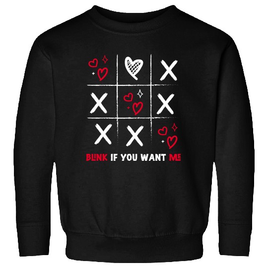 Valentines Day Tic Tac Toe Funny Valentine Present Sweatshirts