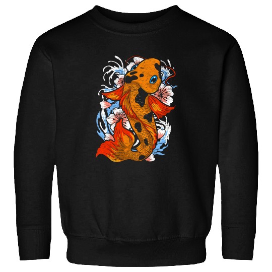 Koi fish farm gift colorful koi carp Sweatshirts