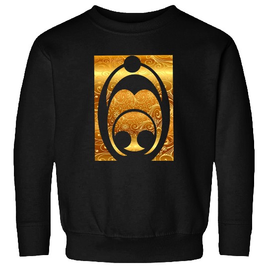 New youth classic golden Sweatshirts for girls