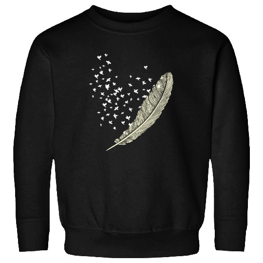 Feather Birds Sweatshirts