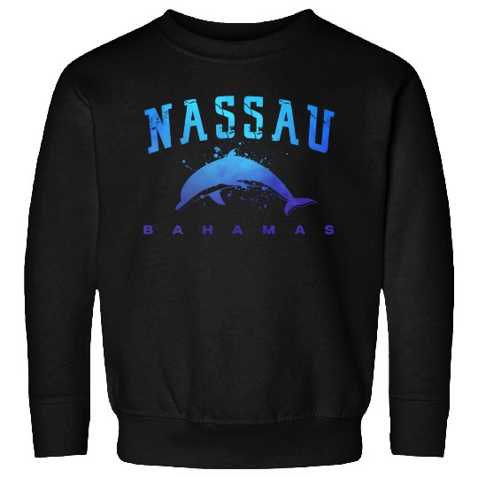 sau Bahamas Beach Snorkel Scuba Diving Dolphin Sweatshirts